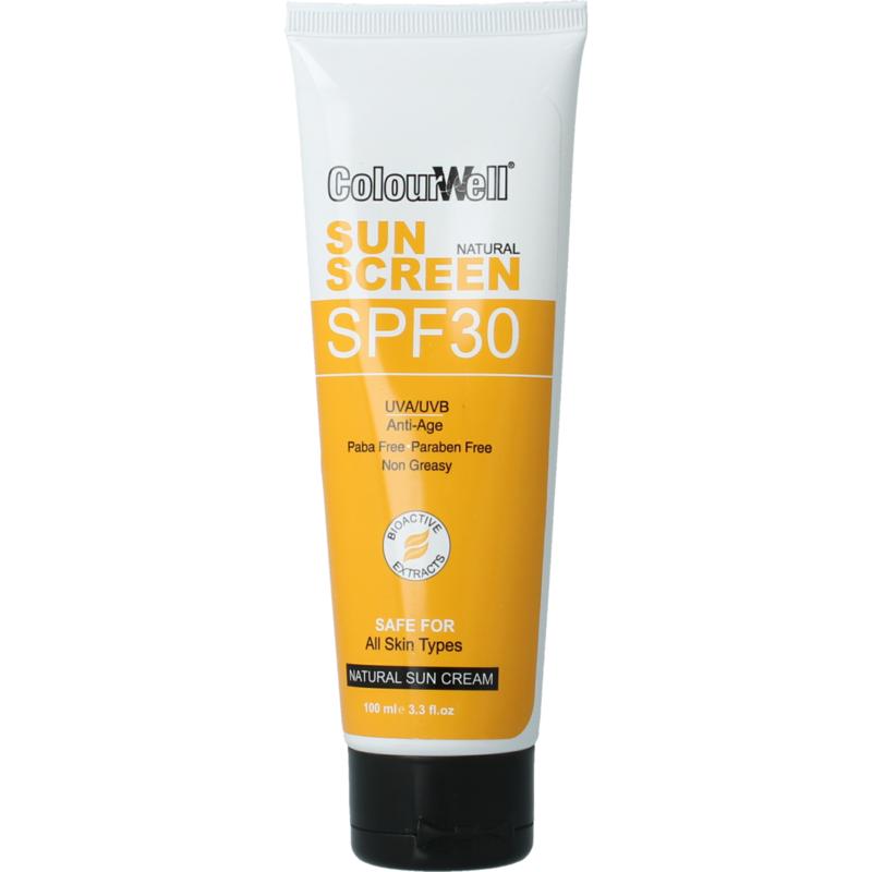 Colourwell Natuurlijke Zonnecreme SPF30 (100 ml)