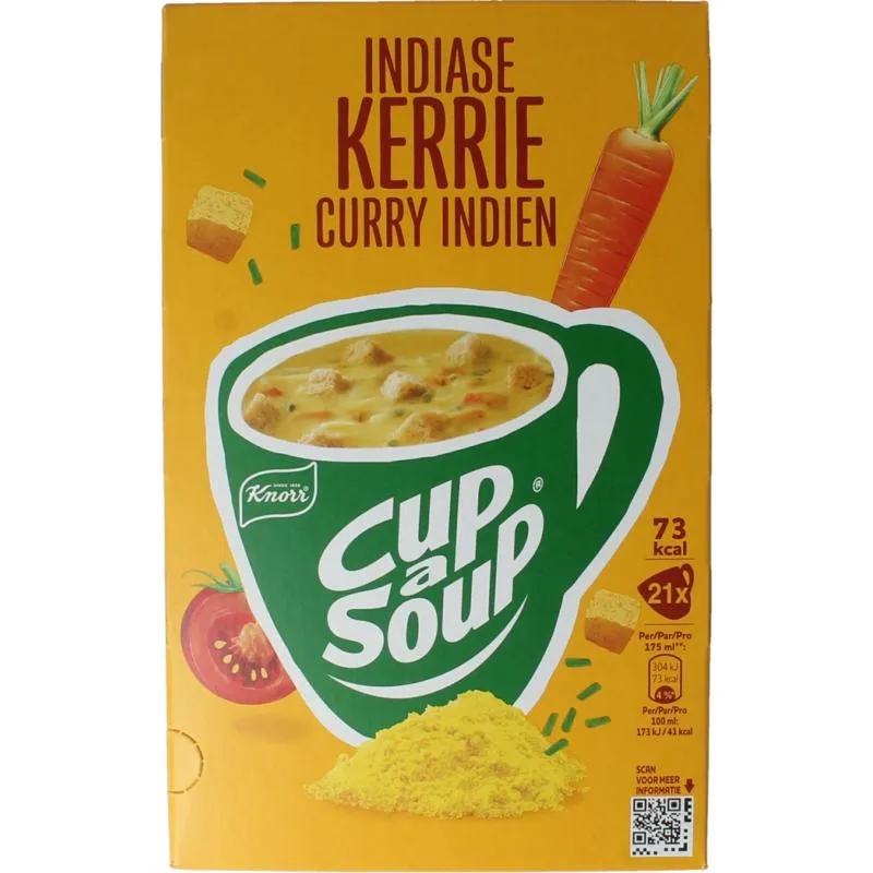 Cup A Soup Kerrie (21 zakjes)