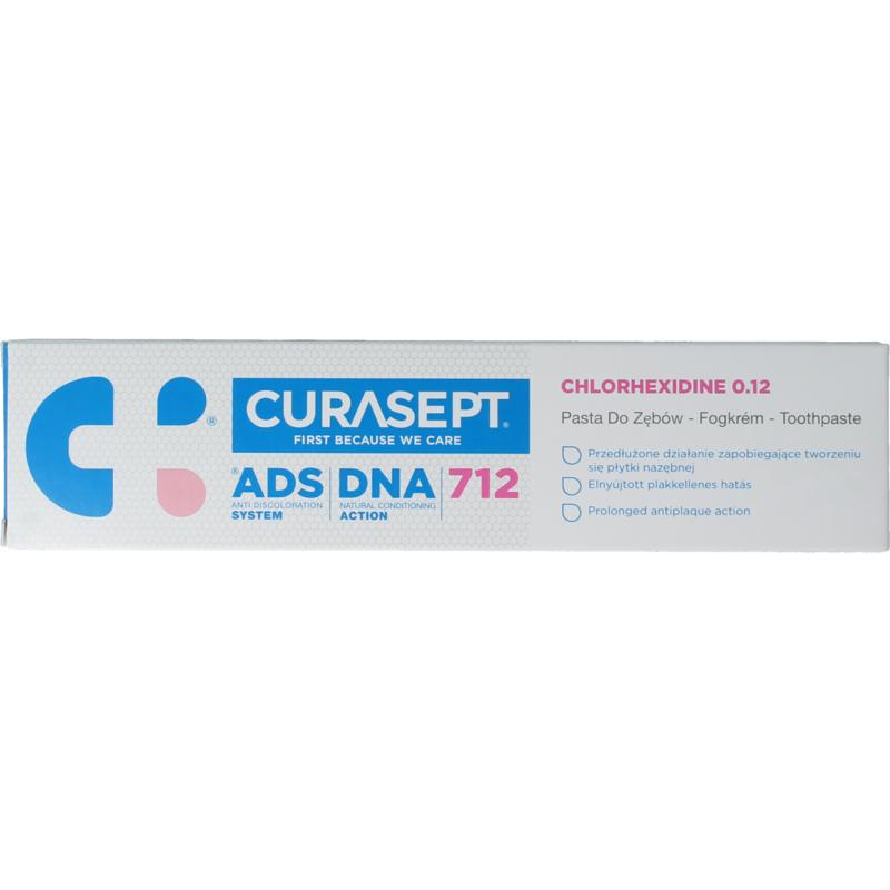Curasept ADS DNA 712 CHX 0,12% Gel-tandpasta (75 ml)