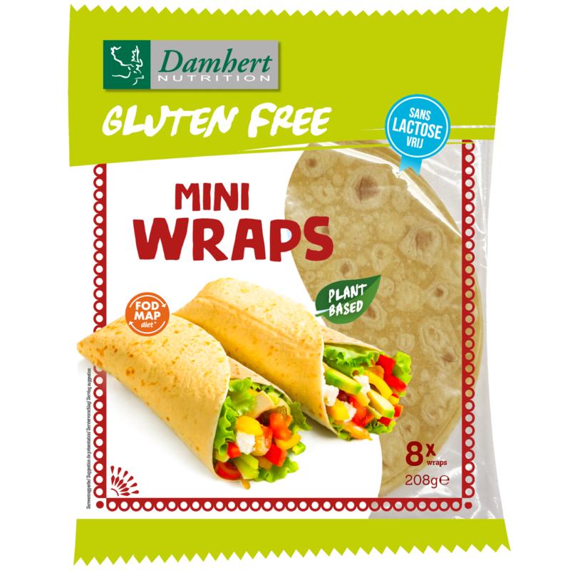 Damhert Mini Wraps Glutenvrij (8 stuks)