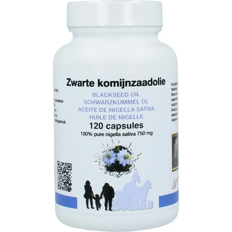 de Koning Tilly Zwarte Komijnzaad (120 capsules)