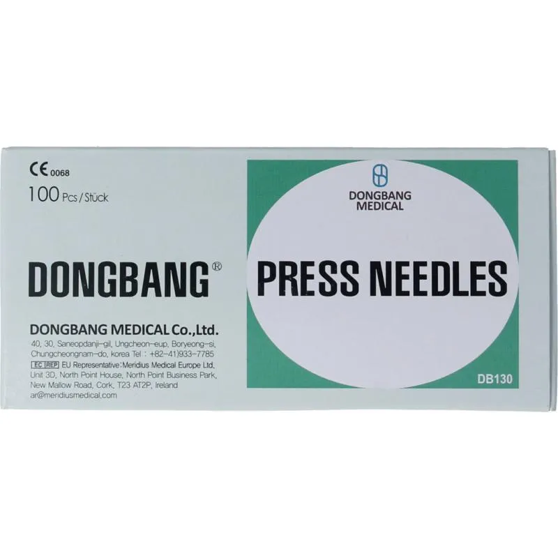Dongbang Oor Permanente Naalden Maat S 0.1mm (100 stuks)