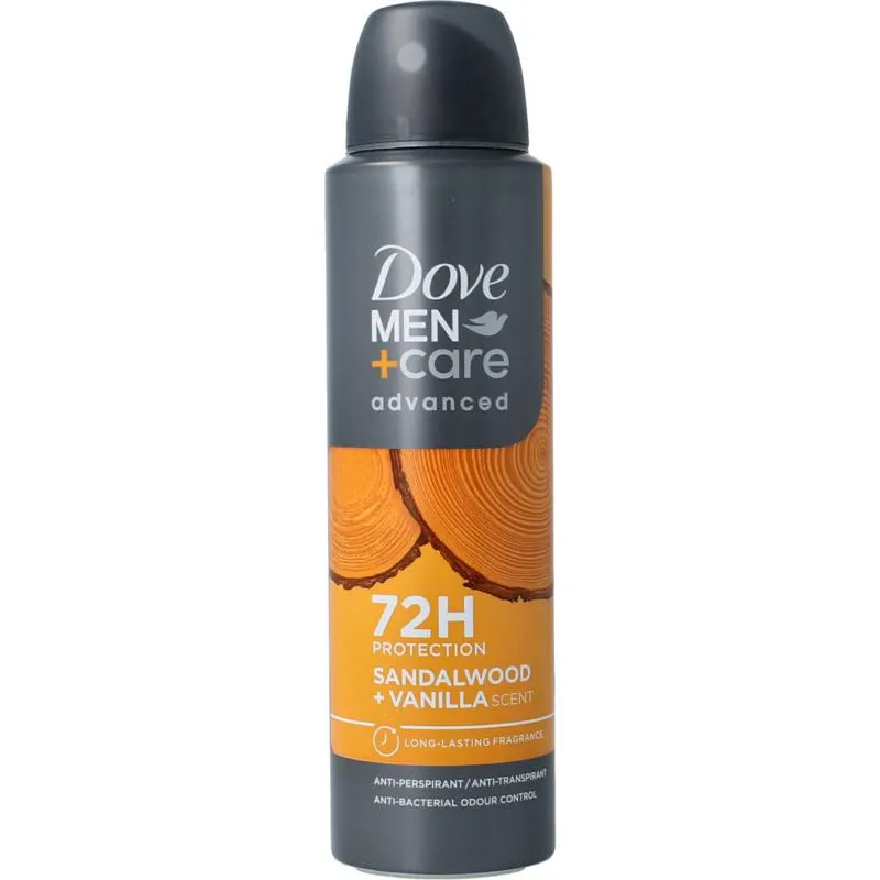 Dove Men+ Care Deodorant Sandalwood /vanilla (150 ml)