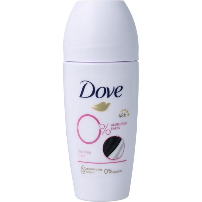 Dove Deodorant Roller Invisible Care 0% (50 ml)