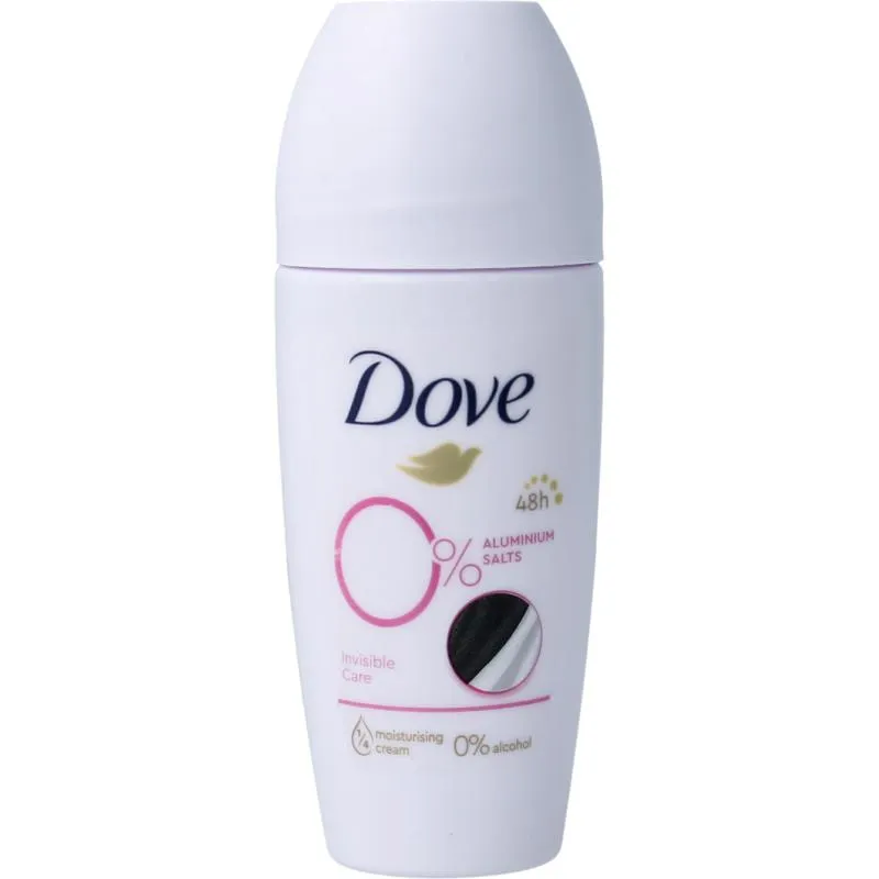 Dove Deodorant Roller Invisible Care 0% (50 ml)