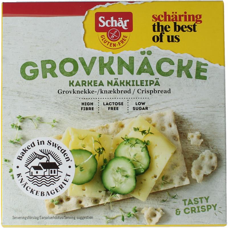 Dr Schar Knackebrod Vezelrijk Glutenvrij (215 gr)
