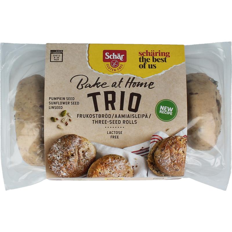 Dr Schar Afbakbroodjes Trio Glutenvrij (300 gr)