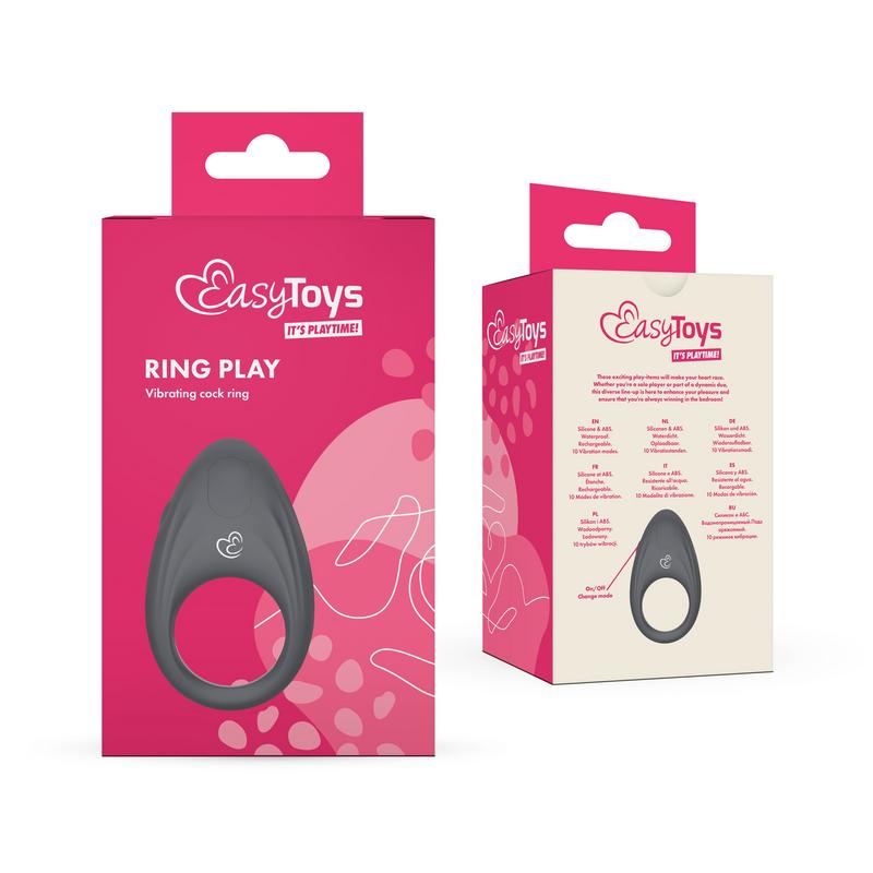 Easytoys Ring Play Vibrerende Cockring (1 stuk)