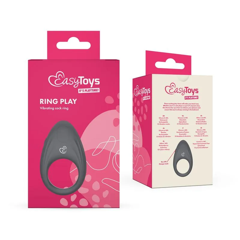Easytoys Ring Play Vibrerende Cockring (1 stuk)