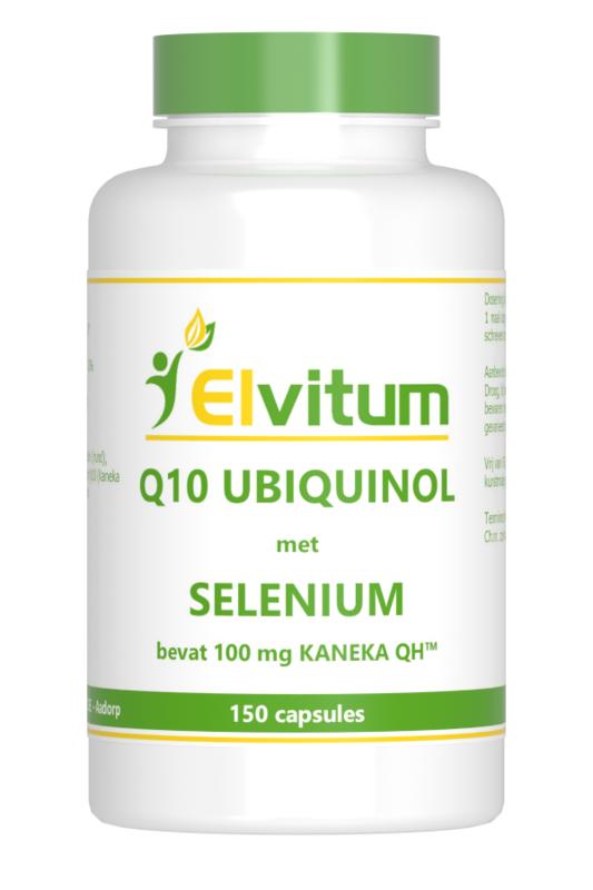 Elvitum Co-Q10 Ubiquinol met Selenium (150 capsules)