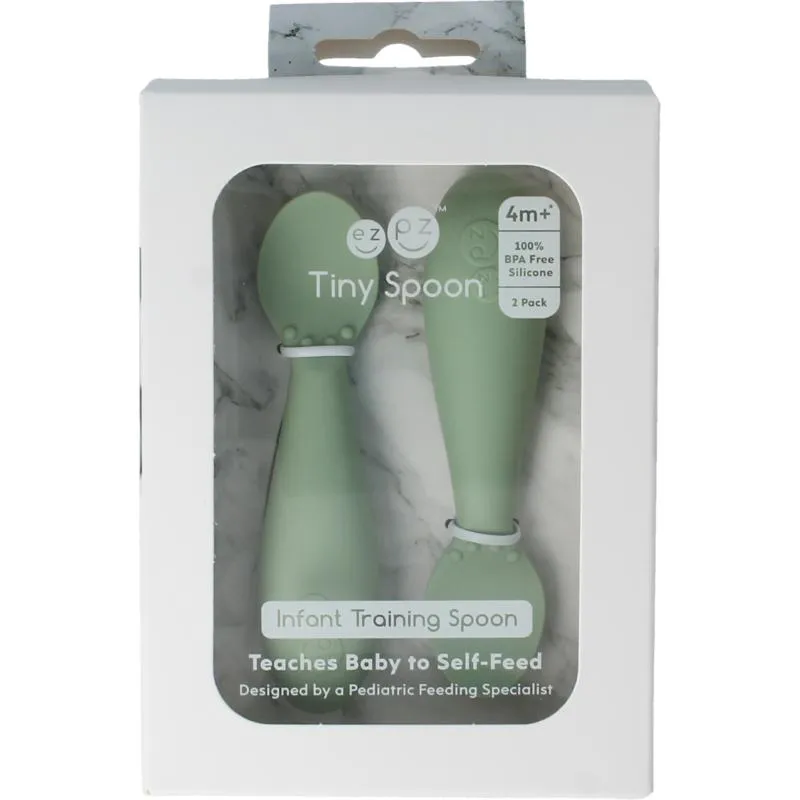 Ezpz Tiny Spoon Set Age (2 stuks)