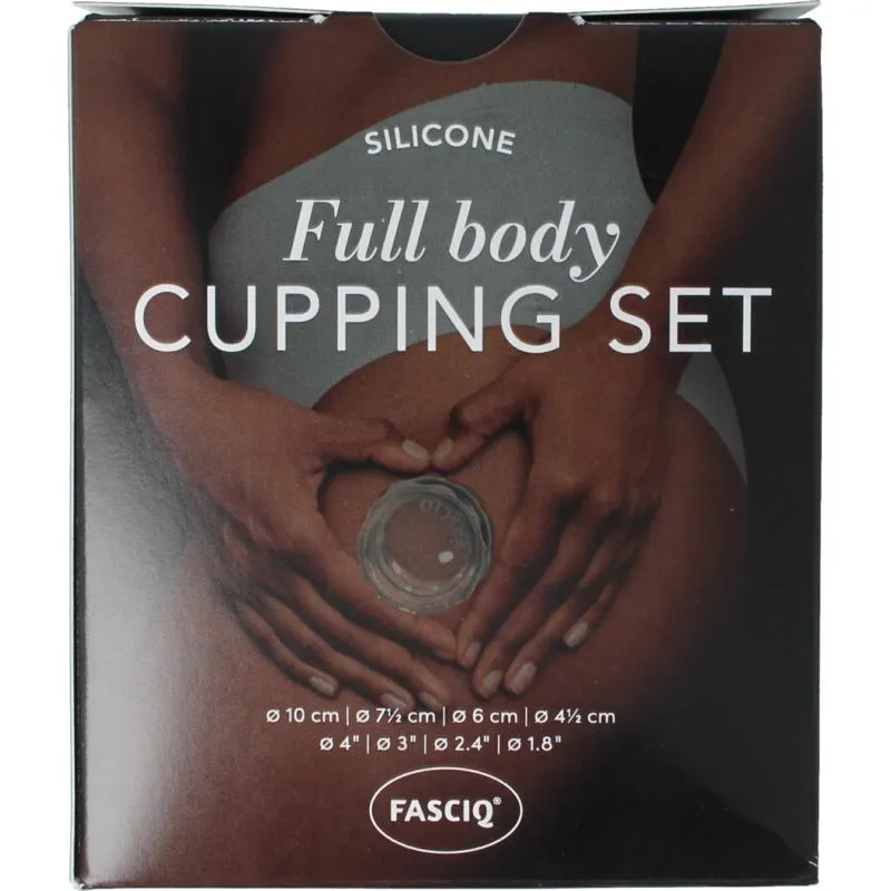 Fasciq Full Body Cupping Set in Box (4 stuks)