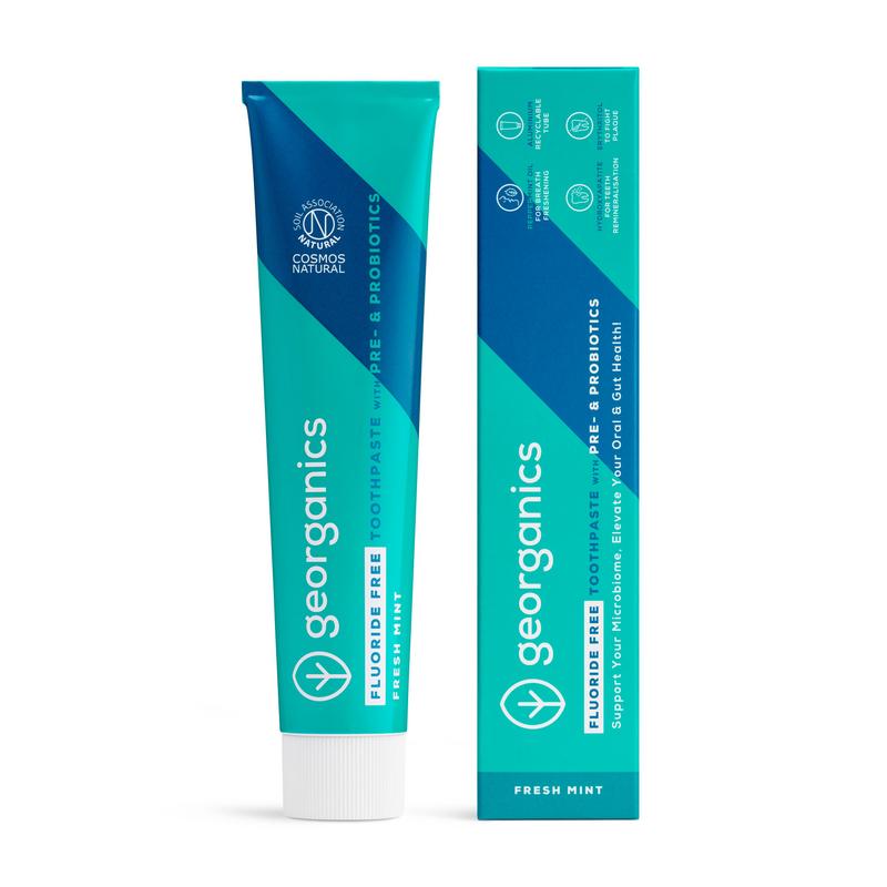 Georganics Toothpaste Pre-and Probiotic Fresh Mint (75 ml)