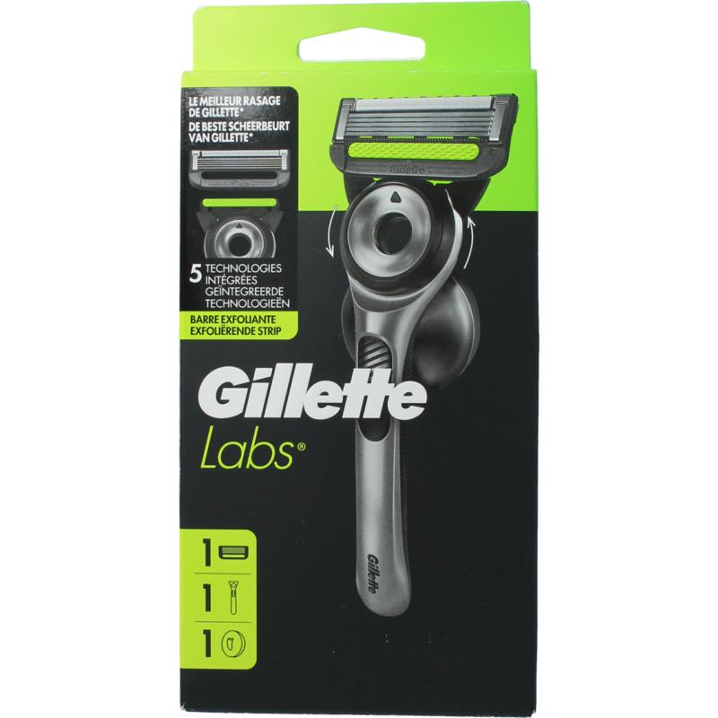 Gillette Labs Scheersysteem met Hanger + 1 Mesje (1 stuk)