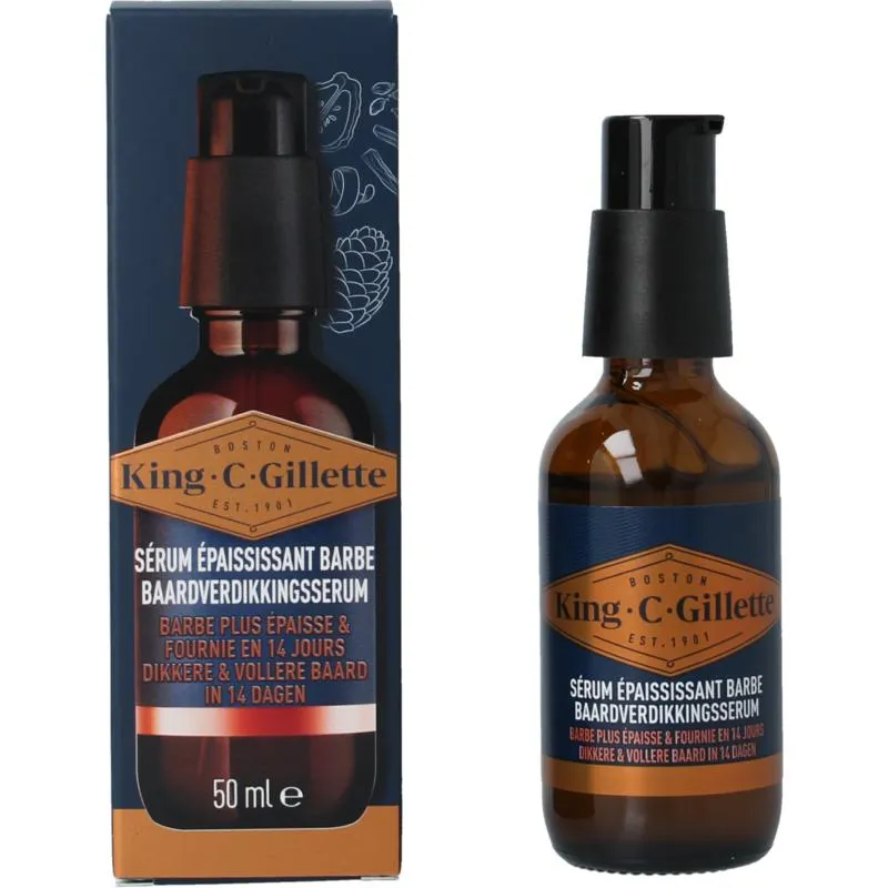 Gillette King C Baardverdikkingsserum (50 ml)