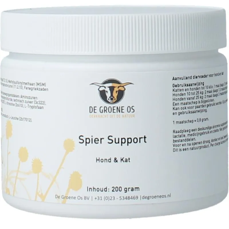 Groene Os Spier Support Hond & Kat (200 gr)
