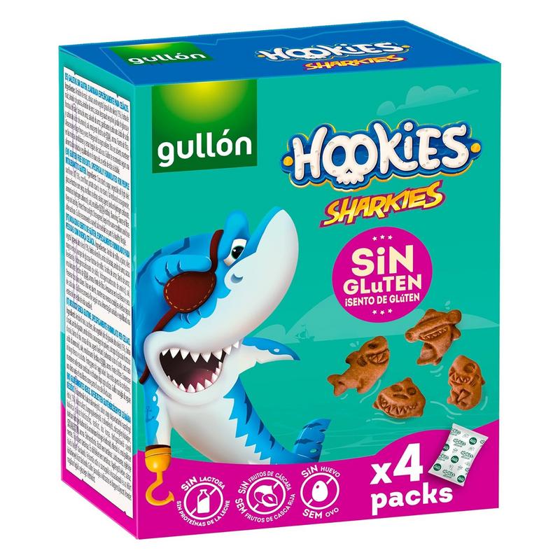 Gullon Sharkies 4-pack Glutenvrij (160 gr)