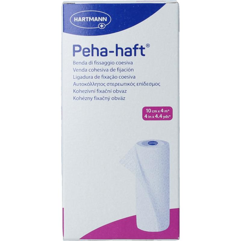 Hartmann Peha-haft Elastisch Windsel 4m x 10cm (1 stuk)