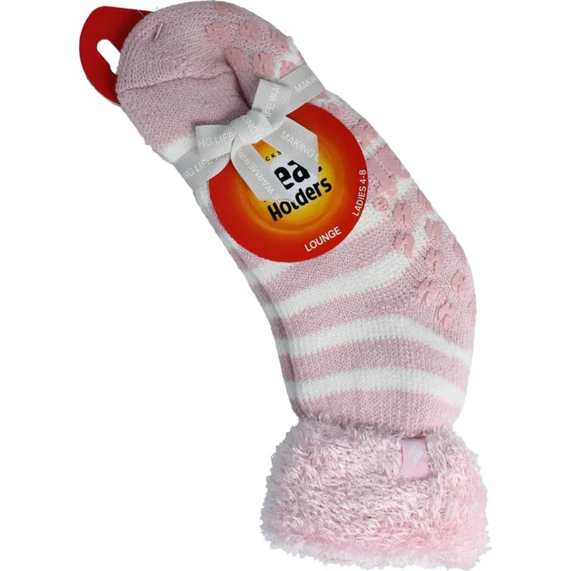 Heat Holders Ladies Lounge Socks 4-8 37-42 Pink (1 paar)