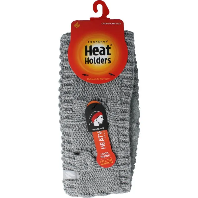 Heat Holders Ladies Headband Light Grey (1 stuk)