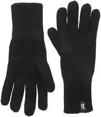 Heat Holders Flat Knit Gloves S/M Black (1 paar)