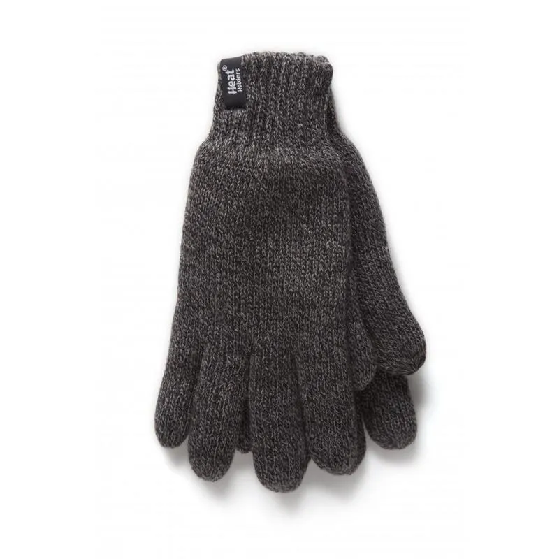 Heat Holders Flat Knit Gloves S/M Charcoal (1 paar)