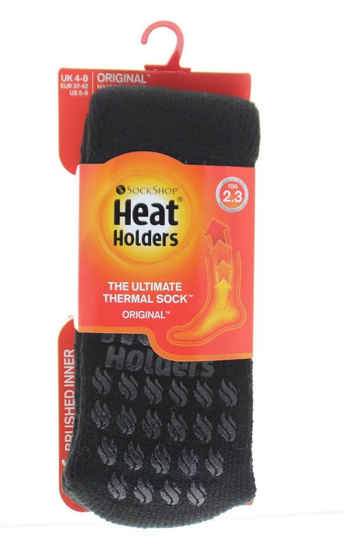 Heat Holders Anti-slip Socks Black (1 paar)