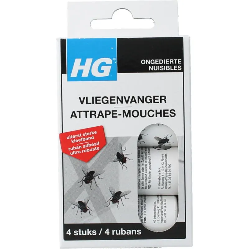 HG X Vliegenvanger (4 stuks)