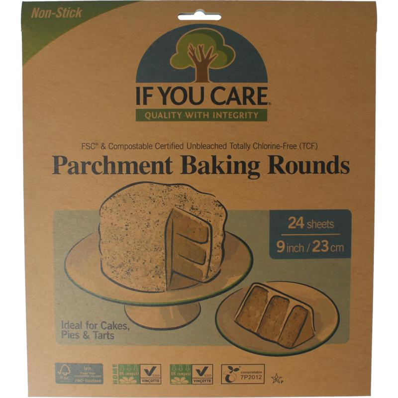 If You Care Bakpapier rond (24 stuks)