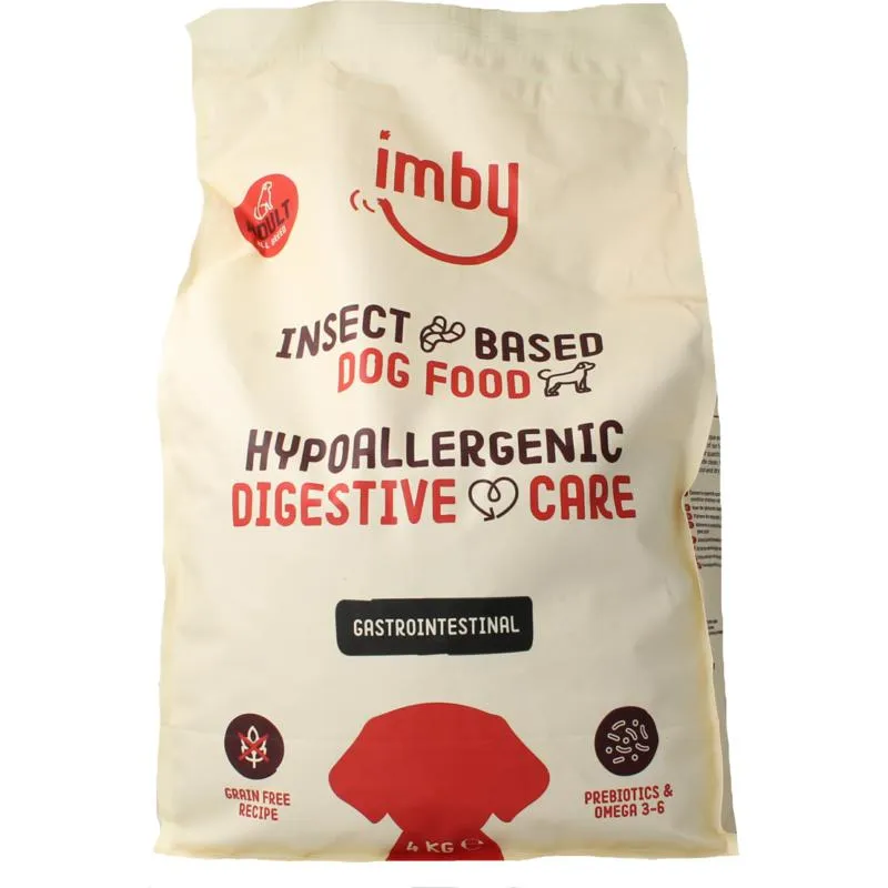 Imby Pet Food Hondenbrokken Insecteiwitten Gastrointestina (4000 gr)