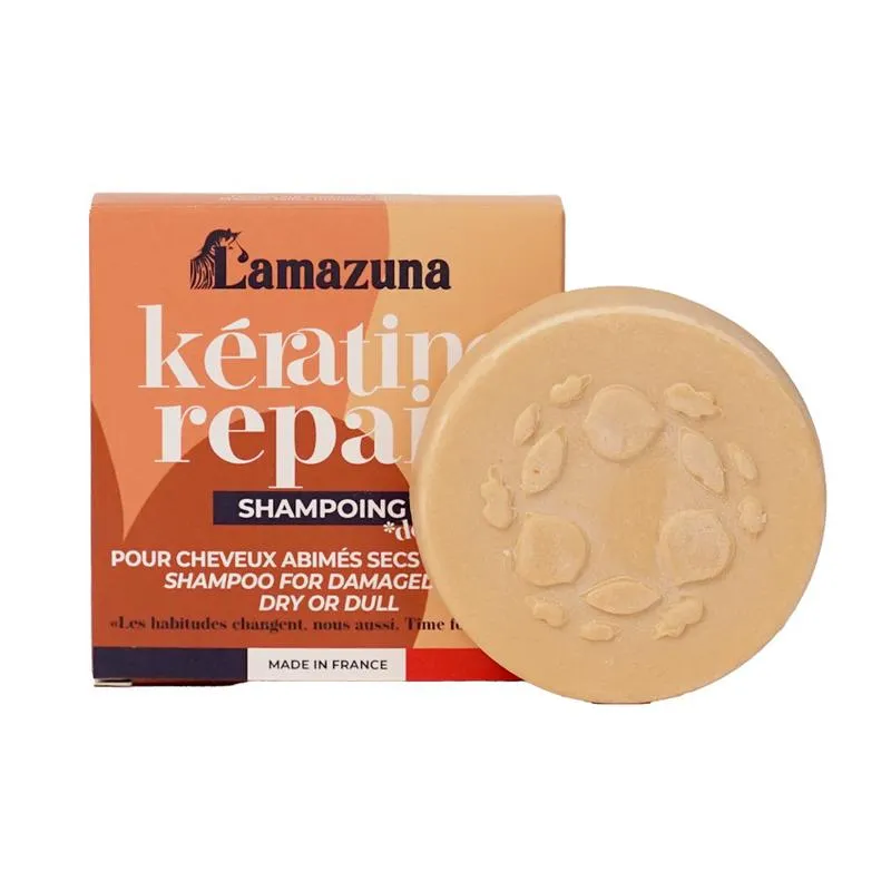 Lamazuna Shampoo Bar Keratin Repair (63 gr)