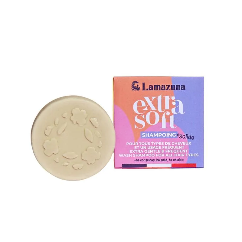 Lamazuna Shampoo Bar All Hair Types Extra Soft (70 gr)