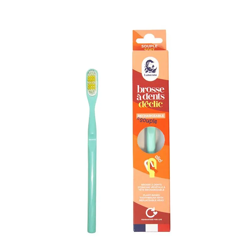Lamazuna Toothbrush Soft Water Green (1 stuk)