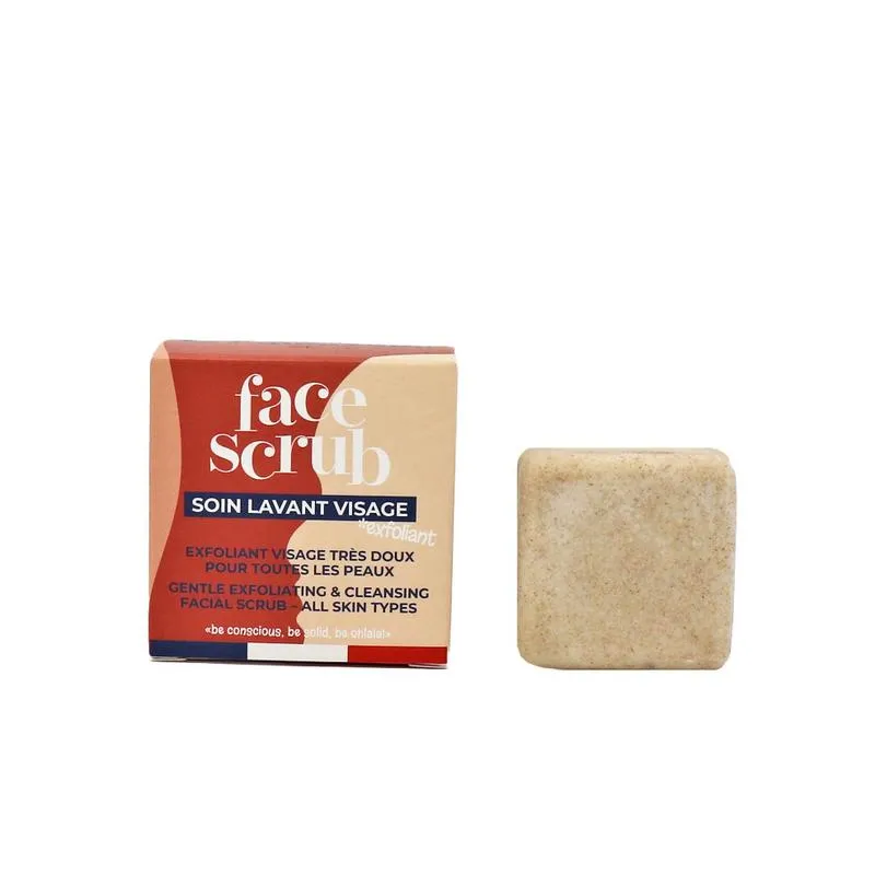 Lamazuna Cleansing Face Scrub Bar All Skin Types (30 gr)