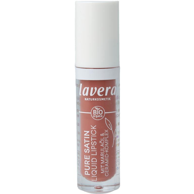 Lavera Lipstick Liquid Nude Petal 02 Bio (1 stuk)