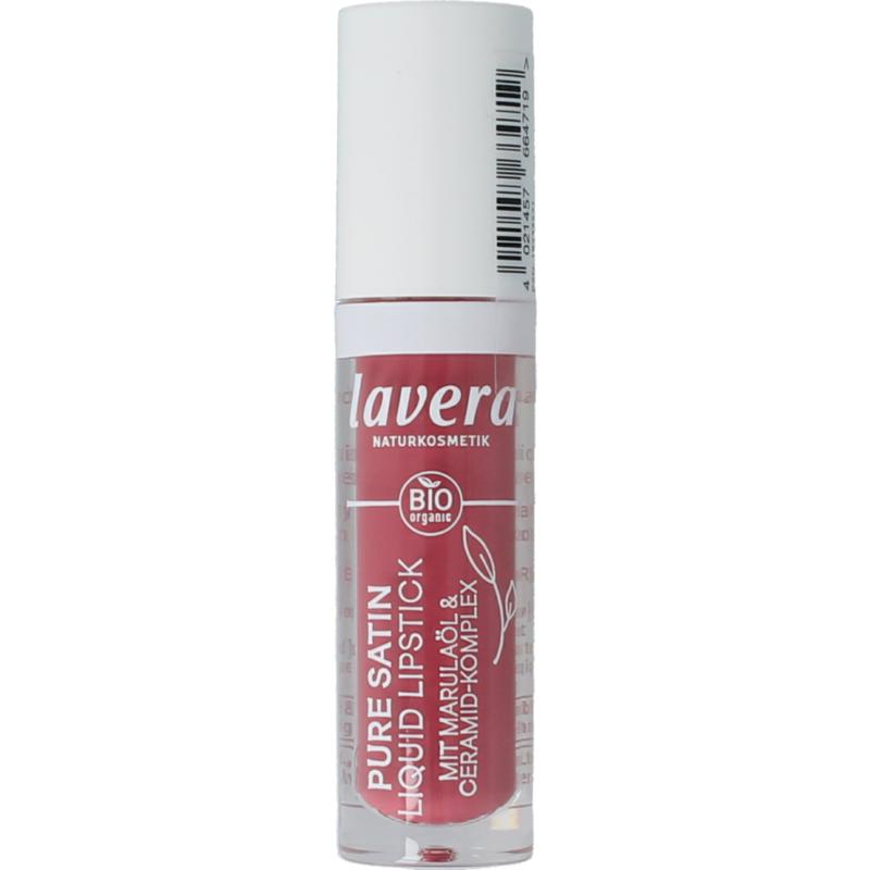 Lavera Lipstick Liquid Sweet Peony 04 Bio (1 stuk)