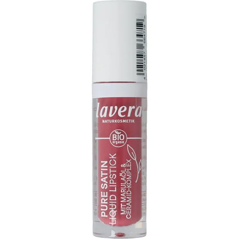 Lavera Lipstick Liquid Sweet Peony 04 Bio (1 stuk)