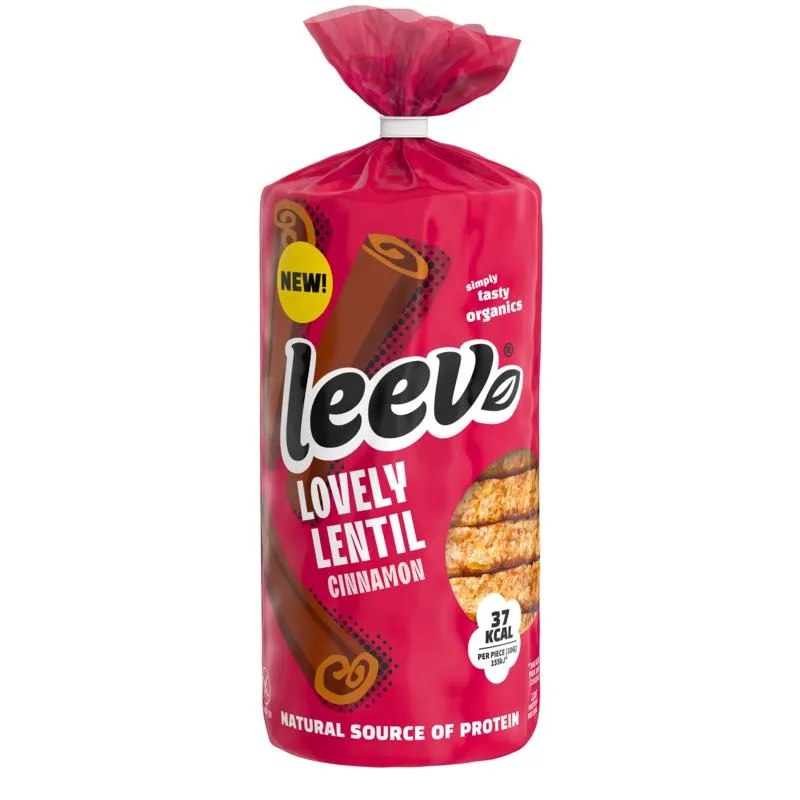 Leev Lovely Wafels Kaneel Bio (130 gr)