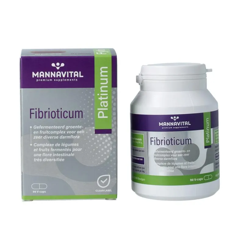 Mannavital Fibrioticum Platinum (90 vega capsules)