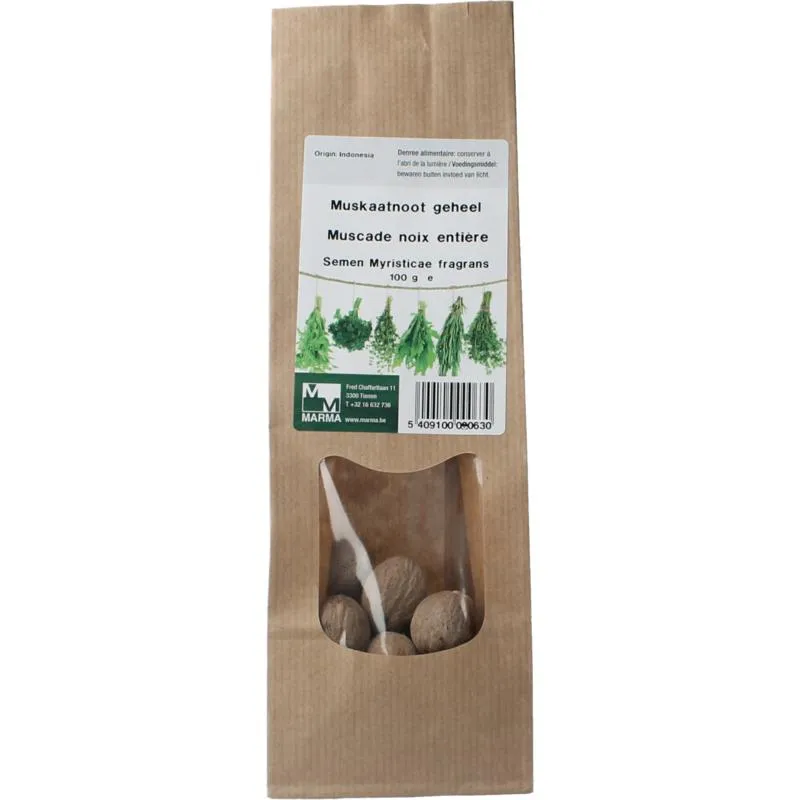 Marma Muskaatnoot Geheel (100 gr)