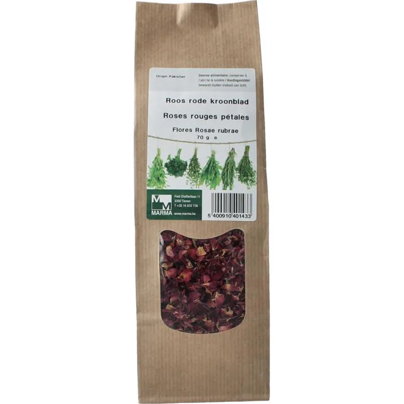 Marma Roos Rode Kroonblad (70 gr)