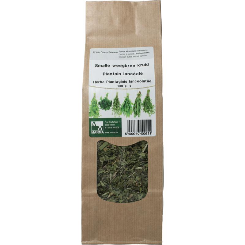 Marma Smalle Weegbree Kruid (100 gr)