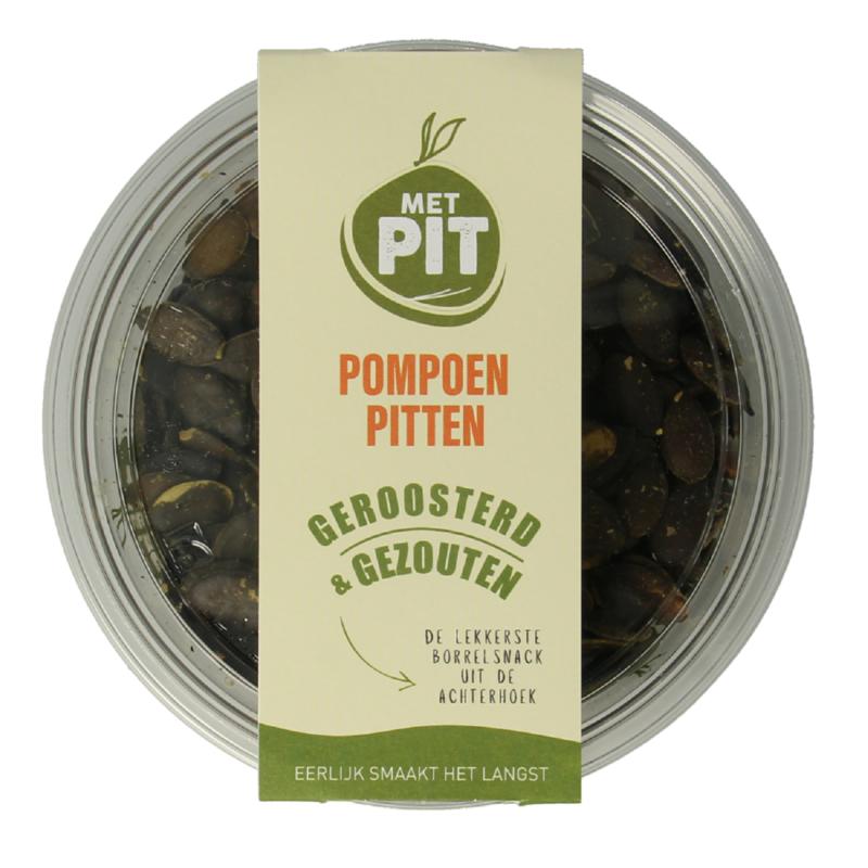 Met Pit Pompoenpitten Geroosterd/gezouten (150 gr)