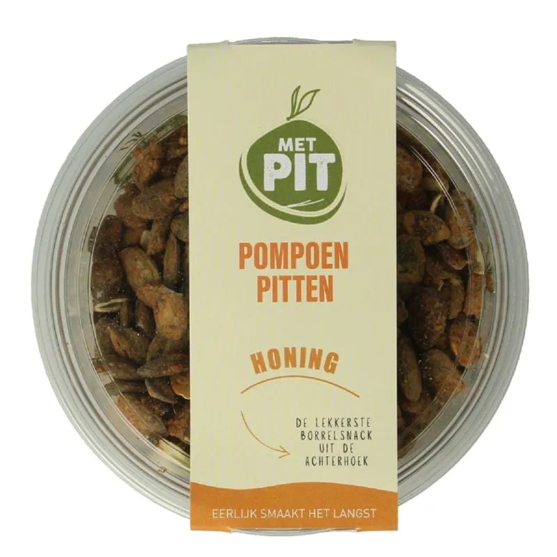 Met Pit Pompoenpitten Honing (150 gr)