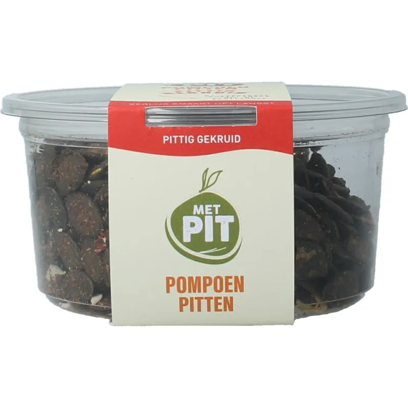 Met Pit Pompoenpitten Pittig Gekruid (150 gr)