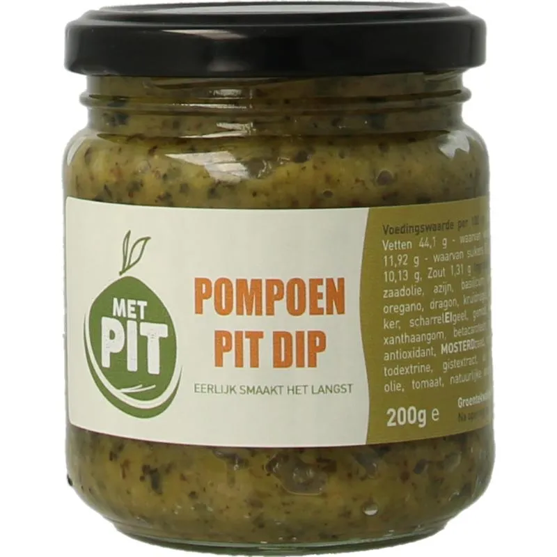 Met Pit Pompoenpit Dip (200 gr)