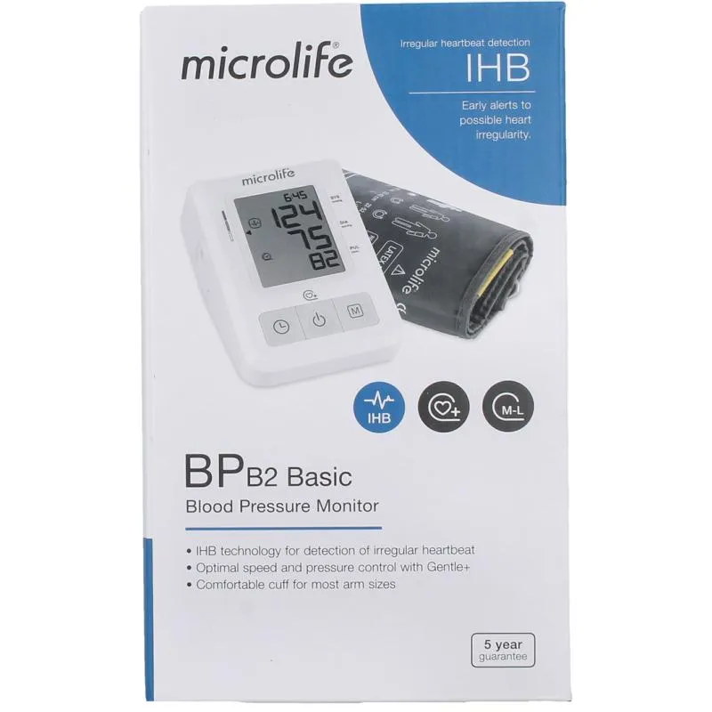 Microlife MIC BPB3 Basic Bloeddrukmonitor (1 stuk)