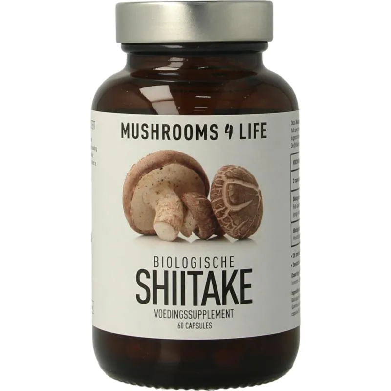 Mushrooms F Life Shiitake Bio (60 capsules)