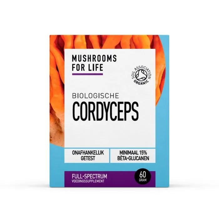 Mushrooms F Life Cordyceps Poeder Bio (60 gr)