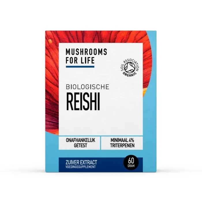 Mushrooms F Life Reishi Poeder Bio (60 gr)